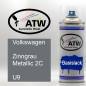 Preview: Volkswagen, Zinngrau Metallic 2C, U9: 400ml Sprühdose, von ATW Autoteile West.